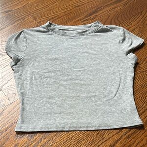 🌿SHEIN Heather Gray Crop Top🌿